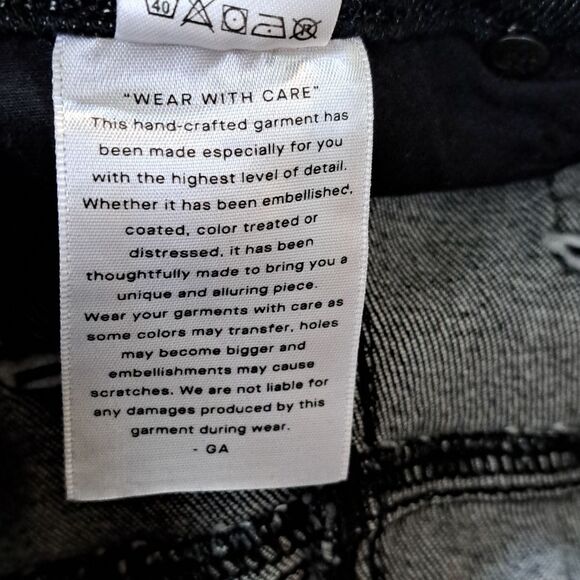 Good American Good Legs Sculpting Style# GL336BT Color Black 218 Size 8 - Picture 9 of 10